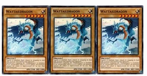 Yugioh- 3X Wattaildragon - Common - Unlimited - GAOV-EN001 - Light Play - Picture 1 of 1