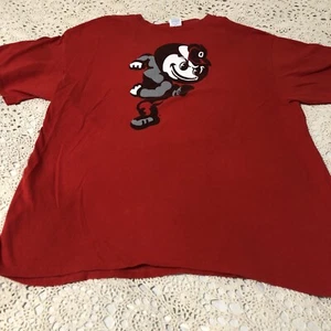 Ohio State Buckeyes Brutus Maskottchen Herren XL T-Shirt rot von Delta Kurzarm - Bild 1 von 7