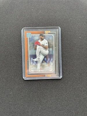 2023 Topps Museum Collection - #15 Sandy Alcantara - Image 1 of 2