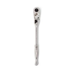 3/8 in. Drive 100-Position Chrome Locking Flex-Head Ratchet Wrench. - Picture 1 of 6
