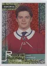 2021-22 Upper Deck Synergy Journey Draft Red /499 Cole Caufield #RJ-5 Rookie RC