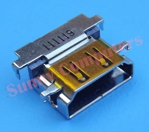 2x Enchufe HDMI Conector Base Puerto Hembra Portátil Notebook Reparación Repuesto AU - Imagen 1 de 4