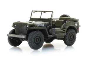 HO Artitec Minitank Patton's 3rd Army Willys Jeep #A2113.6870579 Hand Painted - Picture 1 of 3