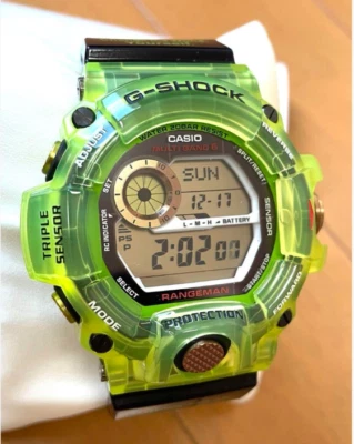 Casio G-SHOCK Rangeman Earthwatch Green GW-9407KJ-3JR Love The Sea and The Earth - Immagine 1 di 4