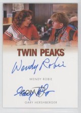 2019 Twin Peaks Archives Wendy Robie & Gary Hershberger Dual Auto