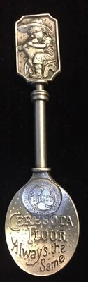 Vintage Franklin Mint Pewter Collector’s Spoon ‘Ceresota Flour’ - Image 1 of 2