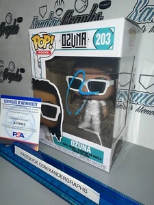 OZUNA JUAN ROSADO RAPPER ROCKS 203 SIGNED AUTOGRAPHED FUNKO POP-PSA DNA COA - Picture 1 of 11