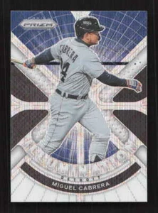 Miguel Cabrera 2021 Panini Prizm Illumination White Wave Tigers #IL-7 - Picture 1 of 2