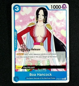 2022 One Piece Super Pre-Release Boa Hancock ST03-013 Englisch LP - Bild 1 von 2