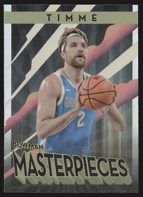 2022-23 Bowman University Best #BM-5 Drew Timme Bowman Masterpieces - Image 1 of 2
