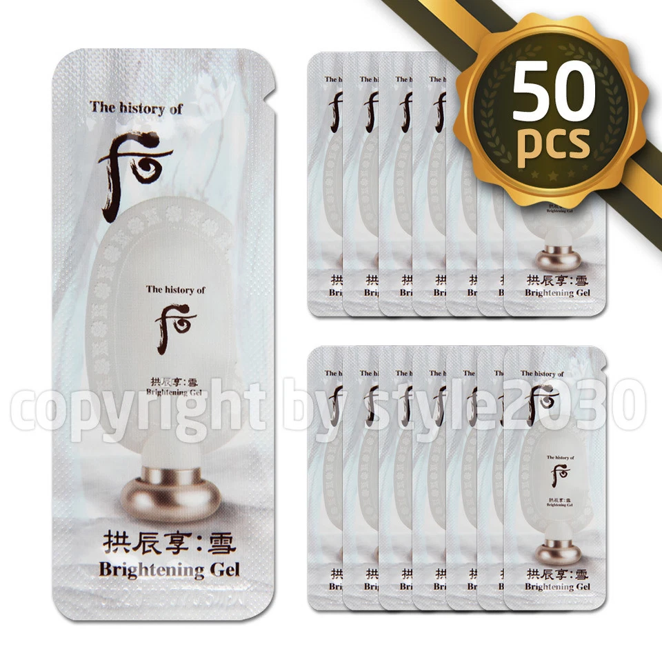 The history of Whoo Gongjinhyang Seol Brightening Gel 1ml x 50pcs Peeling Gel - Image 1 of 1
