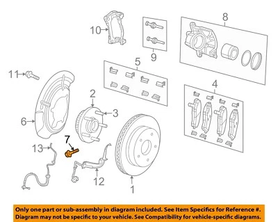 Оригинальный болт пылезащитного щитка тормозной пластины передней задней панели CHRYSLER 6104237AA - Изображение 1 из 2