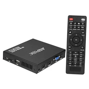 1080P Media Player with Dual HDMI Outpus, Portable MP4 Player for - Picture 1 of 8