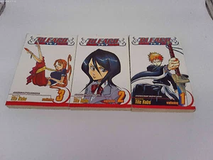 bleach manga english Vol. 1,2,3. Shonen Jump Tire Kubo - Picture 1 of 6