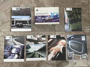 Genuine 2000-2003 BMW X5 3.0i 4.4i 4.6is E53 Owners Manual Set W/ Case #1.2 - Picture 1 of 12