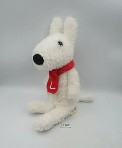 Gaspard et Lisa C2702 White Dog Sun Arrow Beanie 8" Plush 2013 Toy Doll Japan - Picture 1 of 9