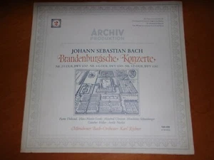Johann Sebastian Bach — Münchener Bach-Orchester · Karl Richter – Brandenburgis - Picture 1 of 3