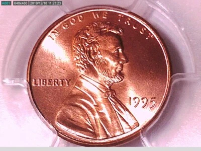 1995 P Lincoln Memorial Cent PCGS MS 67 RD 35109932 Video - Image 1 of 3