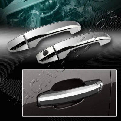 ESPEJO CROMADO MANIJA PUERTA TAPA EMBELLECEDOR AJUSTE 15-20 GMC YUKON CANYON YUKON XL Foto 1 de 2