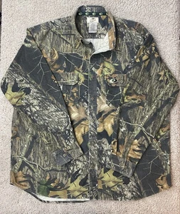 Mossy Oak Realtree Estilo Camuflaje 2XL Franela Pesada Patrón de Rotura Abotonable - Imagen 1 de 16