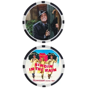 SINGIN’ IN THE RAIN – DON LOCKWOOD – GENE KELLY - POKER CHIP - Picture 1 of 2