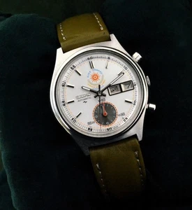 Seiko Chronograph Ref. 7016-8001 "Teheran 1974" Flyback, Cal. 7016A (Aftermarket) - Bild 1 von 15