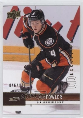 2012-13 Upper Deck UD Exclusives /100 Cam Fowler #4 - Image 1 of 2