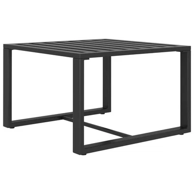 Table Anthracite Aluminum 23.6 x 23.6 x 15.0 in Modular - Image 1 of 4