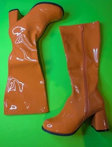 gogo botas disco ellie mujer talla 8 naranja - Imagen 1 de 9