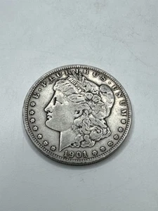 1901 Morgan Dollar Silver Dollar ~ United States Scarce Coins - Bild 1 von 2