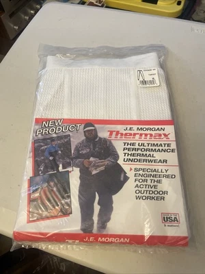 vintage J.E. Morgan Thermax Thermal Underwear Long Johns Bottoms XL 42-44, USA - Image 1 of 3