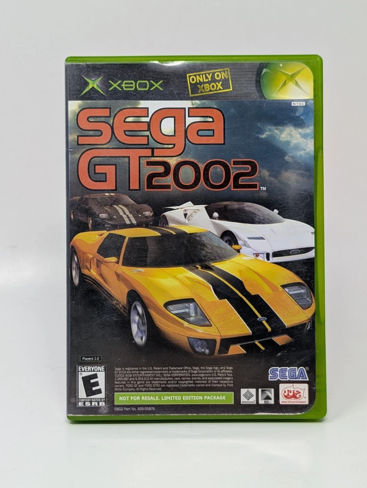 SEGA GT 2002 / Jet Set Radio Future (Microsoft Xbox, 2002) - No Manual - Image 1 of 3