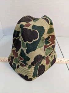 VINTAGE Jones Mütze Kappe Bucket Camo Herren Large Camouflage Made In USA - Bild 1 von 8