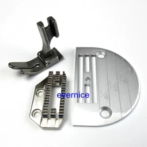 Heavy Duty Needle Plate, Feed Dog, Presser Foot For Juki Brother Consew Singer - Picture 1 of 3