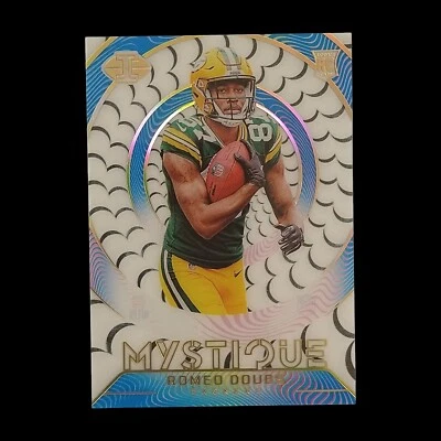 2022 Panini Illusions - Mystique Light Blue #M-37 Romeo Doubs /299 (RC) - Image 1 of 2