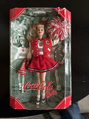 2000 - Mattel Barbie- Coca Cola Cheerleader - Collector Edition - NIB - Image 1 of 3