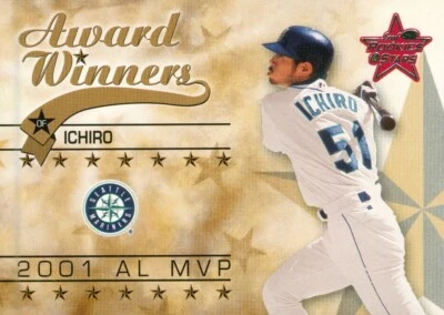 2002 Leaf Rookies & Stars Ichiro Suzuki 299 Mariners - Image 1 of 2