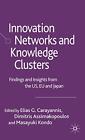 Innovation Networks and Knowledge Clusters: Fin. Assimakopoulos, Kondo, Cara<|