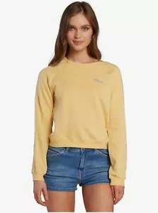 New NWT Women's Roxy Trip California Crew Pull Over Slim Fit Size Large - Picture 1 of 5