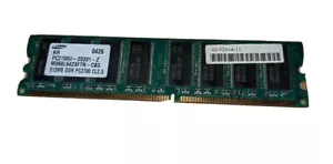 Samsung M368L6423FTN-CB3 512MB RAM 184-pin PC-2700U Non-ECC DDR MEMORY - Picture 1 of 2