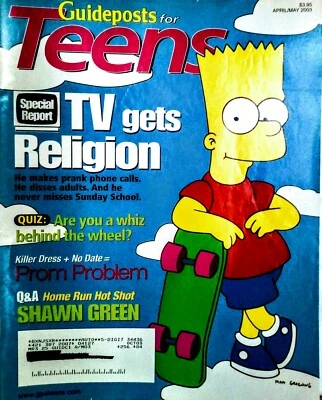 Teens April/May 2003 Positive Christian Magazine Shawn Green OBO - Image 1 of 2