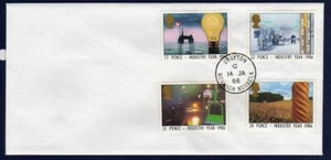 1986 UK Stamps - Industry Year - SG 1308-1311 - Set 4 - Picture 1 of 1