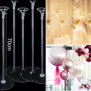 10 Sets Table Balloon Stand Kit Balloon Holders for Tables Balloon Floor Stand - Picture 1 of 10
