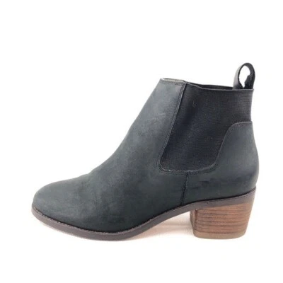 Женские сапоги челси на лодыжке Matt Bernson Baez размер 7,5 черные кожаные без застежек - Изображение 1 из 4