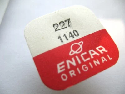 ENICAR 1140,1141,1145 SWEEP SECONDS WHEEL HEIGHT 5.70MM PART NUMBER 227 - Image 1 of 2