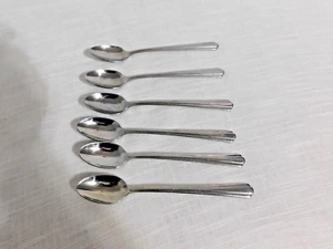 C7 - Hampton Stainless Flatware 18/10 Central Iced Tea Spoons Lot of 6 - Picture 1 of 5