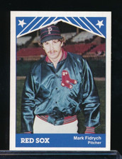 1983 TCMA Pawtucket Red Sox #7 Mark Fidrych EXMT to NM clean card