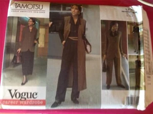 Vogue Sewing Pattern 1200 Ladies / Misses Jacket Vest Pants Size 12-16 Uncut - Bild 1 von 5