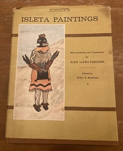 Isleta Paintings Intro By E.C. Parsons ED. by Esther S. Goldfrank HC/DJ - Picture 1 of 2