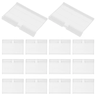 50pcs price label holder Pegged tags Label Stand Retail Label Holder Store - Image 1 of 4